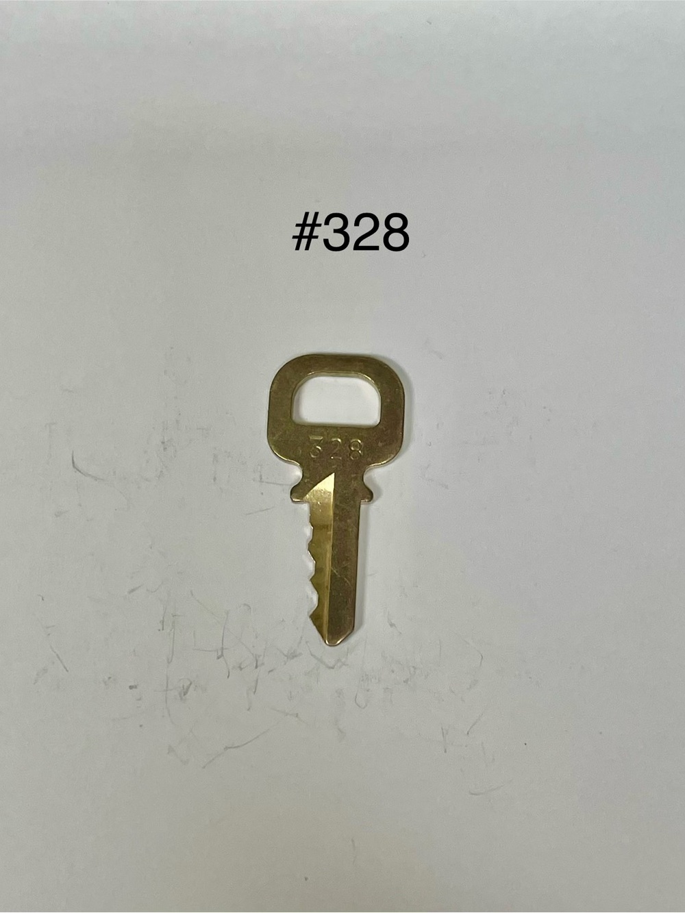 Louis Vuitton Gold-Tone Key #328